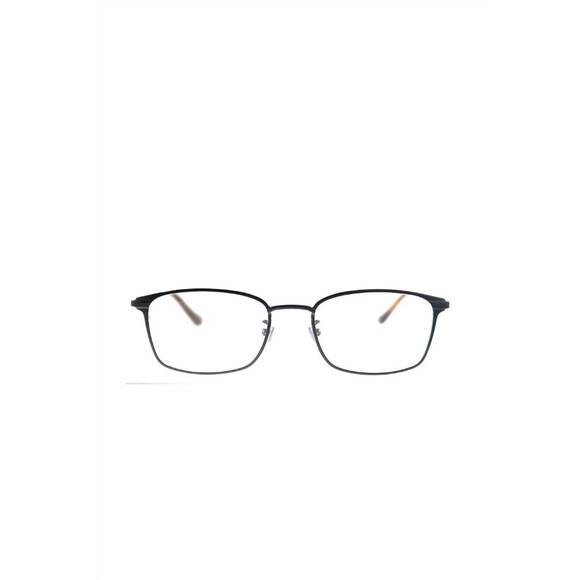 NEW GUCCI rectangle metal eyeglasses in black - Picture 2 of 3